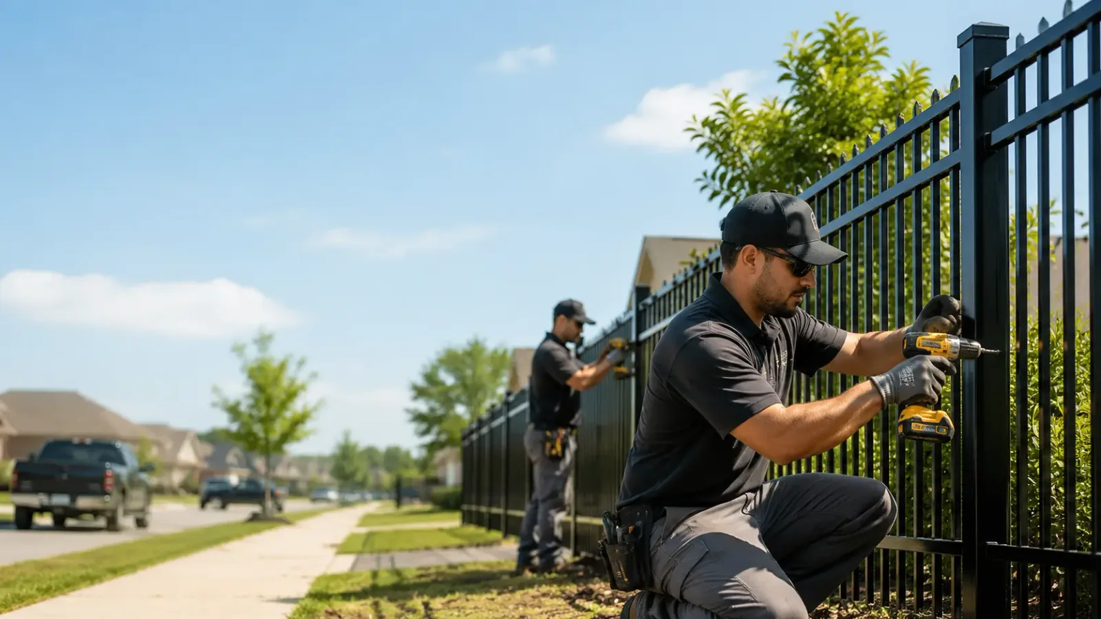 Metal Fence Installation in East Wareham, MA